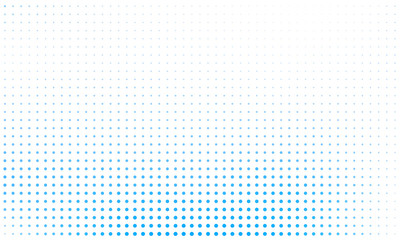 Digital gradient with points. Abstract futuristic panel. Dotted Backgound. Monochrome halftone pattern Vector illustration