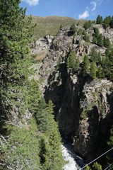 view from the austrian mountains
