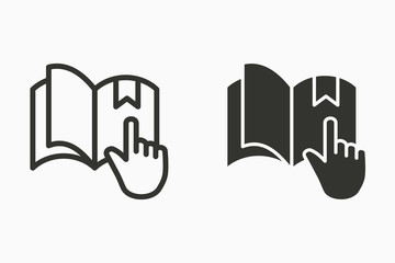 E-learning vector icon.