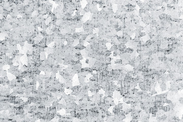 White galvanized iron plate, closeup texture