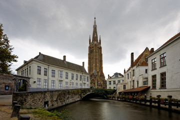 Old town of Bruges..