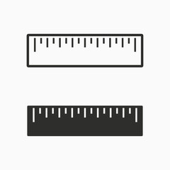 Vector ruler icon