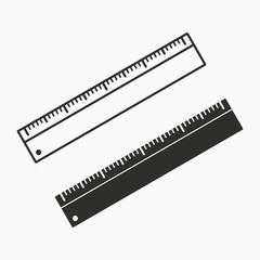 Vector ruler icon