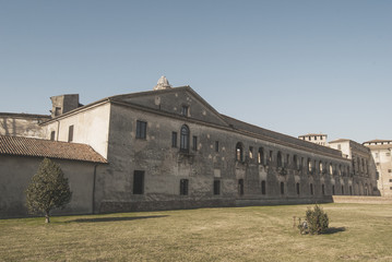 Fototapeta premium Mantova street Italy