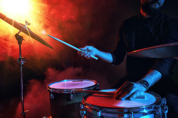 Jazz band performs at the club