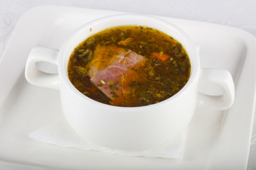 Lamb soup