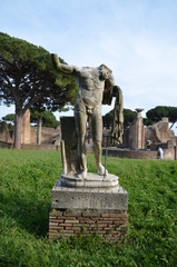 Obraz premium sculpture stoneancient history art tourism man