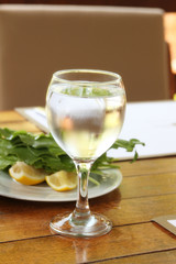Glass of water