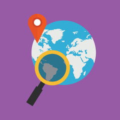 Find perfect location on world map