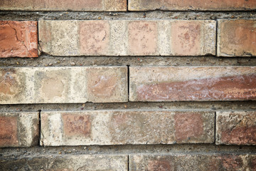 Wall background view