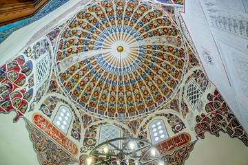 Naklejka premium Green Mosque also known as Mosque of Mehmed I in Bursa Turkey