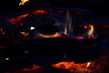 Flame, fire, burning, bonfire