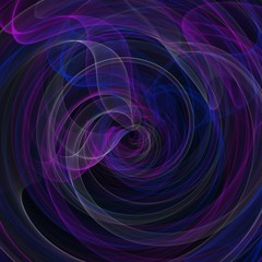 Obraz premium Graphic painting fantasy swirl art. Vortex creative abstraction. Spiral pattern background. Motion artistic wallpaper. Bright futuristic print for creation design production. Digital drawing artwork.