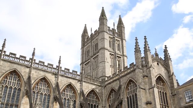 Bath Abbey - Close up, England