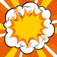 Abstract halftone background vector illustration