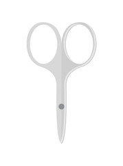 Bright Scissors Layout Cute Vector Illustration