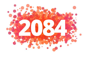 Jahr 2084 - dynamische rote Punkte