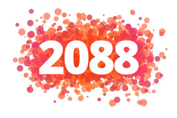 Jahr 2088 - dynamische rote Punkte