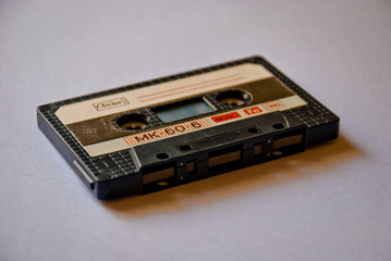 old USSR audio cassette tapes