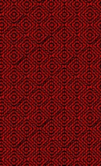 Seamless vector geometric pattern with diamonds