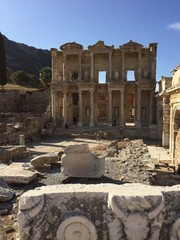 Celsus Library, a residence in Ephesus, Izmir, Seljuk