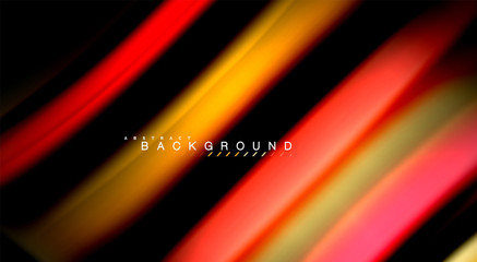 Blur color wave lines abstract background