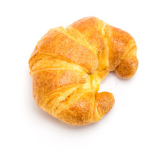 croissant isolated on white