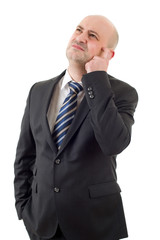 businessman thinking