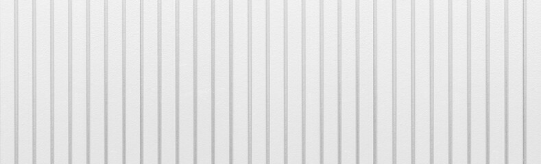 Panorama of White wood planks background