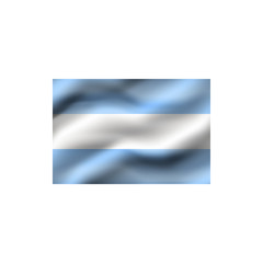Flag of Argentina.