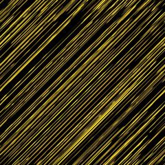 Seamless vector diagonal gold stripes on black background.