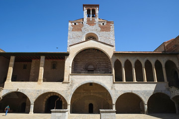 Fototapeta na wymiar The Palace of the Kings of Majorca in Perpignan, France