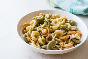 Ufo Shaped Colorful Pasta for Children