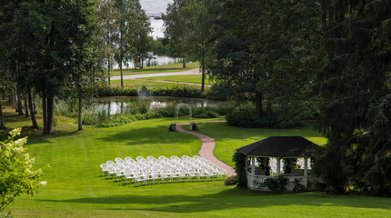 wedding garden, Finland