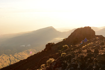 Obraz premium mt. rinjani