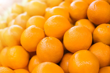 Delicious citrus fruit, closeup