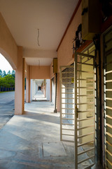 New buildings on Pulau Malacca