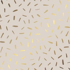 A gentle pattern with brush strokes and imitation of gold