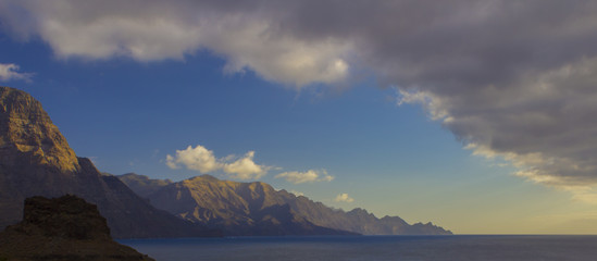 Fototapeta na wymiar canary Island coast landscape