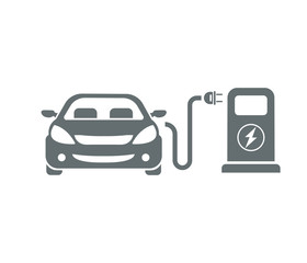 electric car icon
