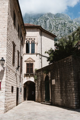 Fototapeta na wymiar Old Buildings in Montenegro, Europe