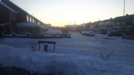 Fototapeta premium Winter Street