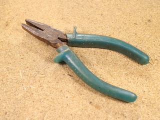 pliers and side cutters on the table