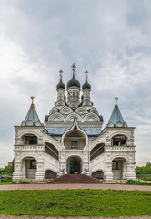 Fototapeta na wymiar Church of the Annunciation of the Blessed Virgin in Taininskoye, Russia