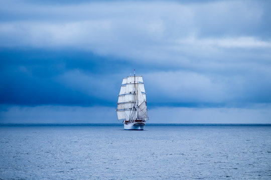 Norwegen, Nordsee, Tall Ship Race, Gro&szlig;segler vor Kristiansand
