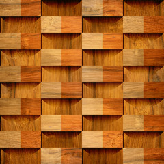 Abstract paneling pattern - seamless background - decorative tiles - Wood texture - Natural structure - Interior Design wallpaper