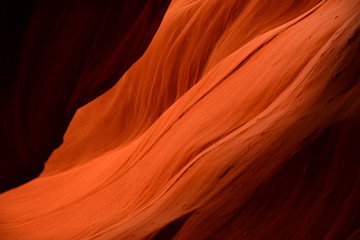 Antelope canyon abstract