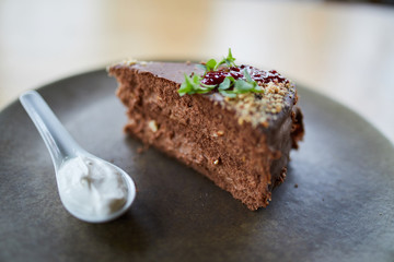 A Piece Of Chocolate Cake