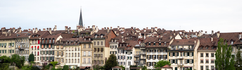 Fototapeta na wymiar Old Town Bern Panorama
