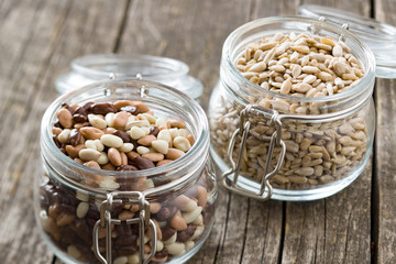 Chocolate covered sunflower seeds